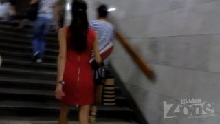 Voyeur 11438-Upskirt in the subway 2-9