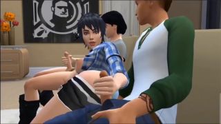 Big Ass Stepmoms steamy orgy ai generated-5