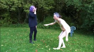 Ballbusting World PPV - Lady Valeska - Outdoor ballbusting - Valeska vs the rambler! ballbusting Ballbusting World PPV-6