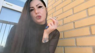 Smoking Fetish From The Charming Dominatrix Nika - Smoking-7