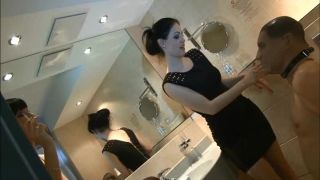 Mistress Blackdiamoond In Scene: Toilets Slave - [Webcam]-3