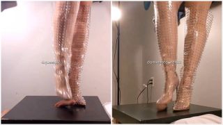 7102 Amateur Bootjob in Spiked Boots 5-5