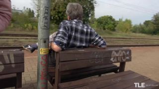 Public Masturbation At The Train Station (Pornstar) Lilu Moon-6