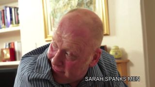 SARAH SPANKS MEN - He Asked For Caning.-3