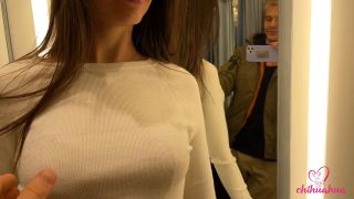 Real Polish Couple. Public Sex With Cum On Face In Fitting Room-2