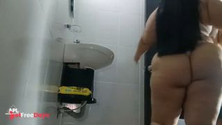 [GetFreeDays.com] Probandome ropa interior en el bao y mi hermanastro me descubre, me nalguea y me folla el coo Sex Video February 2023-3