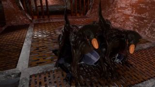Anime double anal penetration in two tight asses by two zombie monster cocks-1