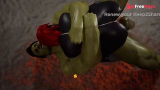 [GetFreeDays.com] Hulk Smashes Black Widow  Anal Porn Leak March 2023-6