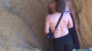 Couple caught in beach fucking Nudism!-2