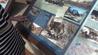 Blonde Outdoors Date on Central Cali Beach UltraHD 4K Scene-5