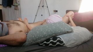 Hermina - Wife handjob until ejaculation.-0