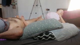 Hermina - Wife handjob until ejaculation.-2