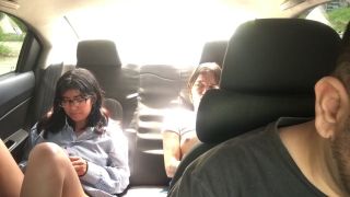 SalomeSantos,TiffanyMuiller - I fuck my friend in my boyfriend's car-1