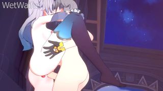 Wet Waifus - Genshin Impact / Honkai Star Rail Sex Scene Compilation-3