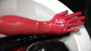 online xxx video 15 Girls In Latex 69 - rubber - femdom porn lipstick fetish-3