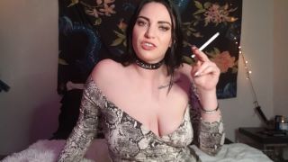 Anaconda Noire - Smoking Fetish Clip For My Ashtray Losers.-6
