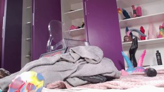 Siswet19 Solo stretching asshole with huge dog dildo (Toys)-3