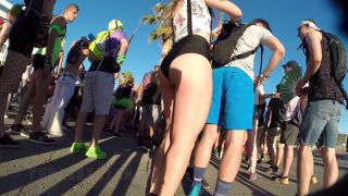 CandidCreeps 787 Raver Butt Cheeks Candid Creepshot Video Hd -2