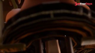 chair of pleasure fucks cute nun in both holes with huge cocks-7