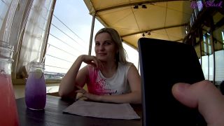 Remote Control Vibrator In Restaurants - Public-2