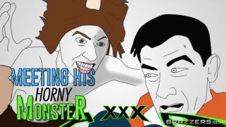 Rebecca More- Meeting His Horny Monster A XXX Parody (Amateur porn)-9
