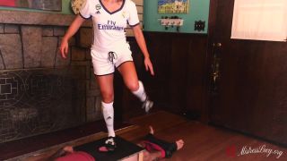 Mistress Lucy Khan - Soccer Cleat Cock Trampling - ManyVids-0