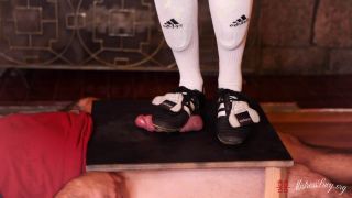 Mistress Lucy Khan - Soccer Cleat Cock Trampling - ManyVids-2