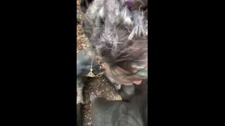 Tattooed Blonde Blowjob by Waterfall POV Anuskatzz MDH Amate-5
