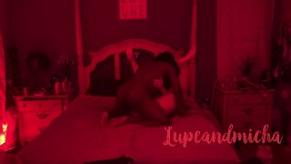 porn clip 29 Lupeandmicha – Just Us fucking in Some Red Light on interracial sex porn amateur hard sex-6