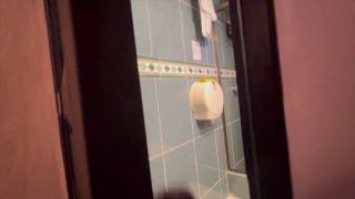 I Film The Blonde Whore From Work Masturbating In The Bathroom. 1080p-1