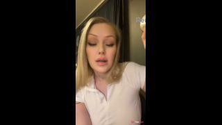 White Girl SMOKING video-8