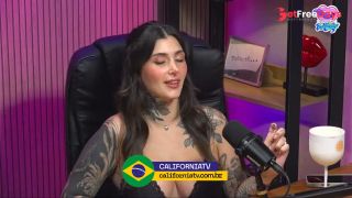 Hottest Podcast Ever Brunette and Blonde Strip Guests Lingerie and The Wild Orgy Begins-1