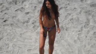 adult video clip 33 Topless beach 2543 | hidden camera | webcam -0