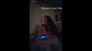 Thick white girl gets horny while playing video games and her panties get wet-1