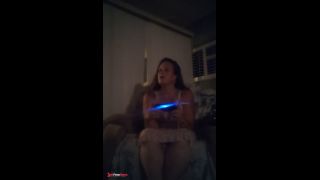 Thick white girl gets horny while playing video games and her panties get wet-7