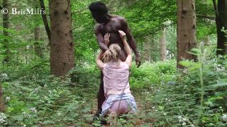 BritMilfs Blow my Black Toyboy in the Woods - British-2