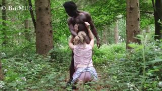 BritMilfs Blow my Black Toyboy in the Woods - British-2