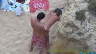 Couple having sex in beach-5