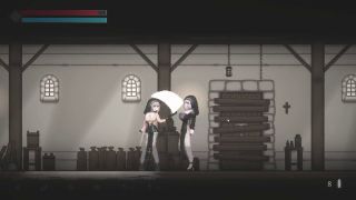 Aligator Animation - Hot Nuns Hentai Game ???????? All Scenes-3