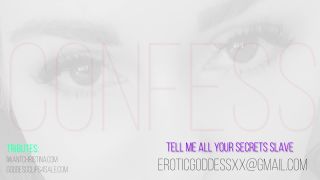 free porn clip 9 Goddess Christina - Closer to Goddess 1: CONFESS - Confessions, Exposed Fantasy on pov saharah eve femdom-9