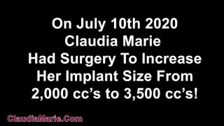 Claudia Marie Insane Oversized Fake Tits HD-0