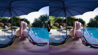Rihanna Black Stepdaughter VR Porn Poolside Hardcore 4KUltra-7