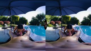 Rihanna Black Stepdaughter VR Porn Poolside Hardcore 4KUltra-9