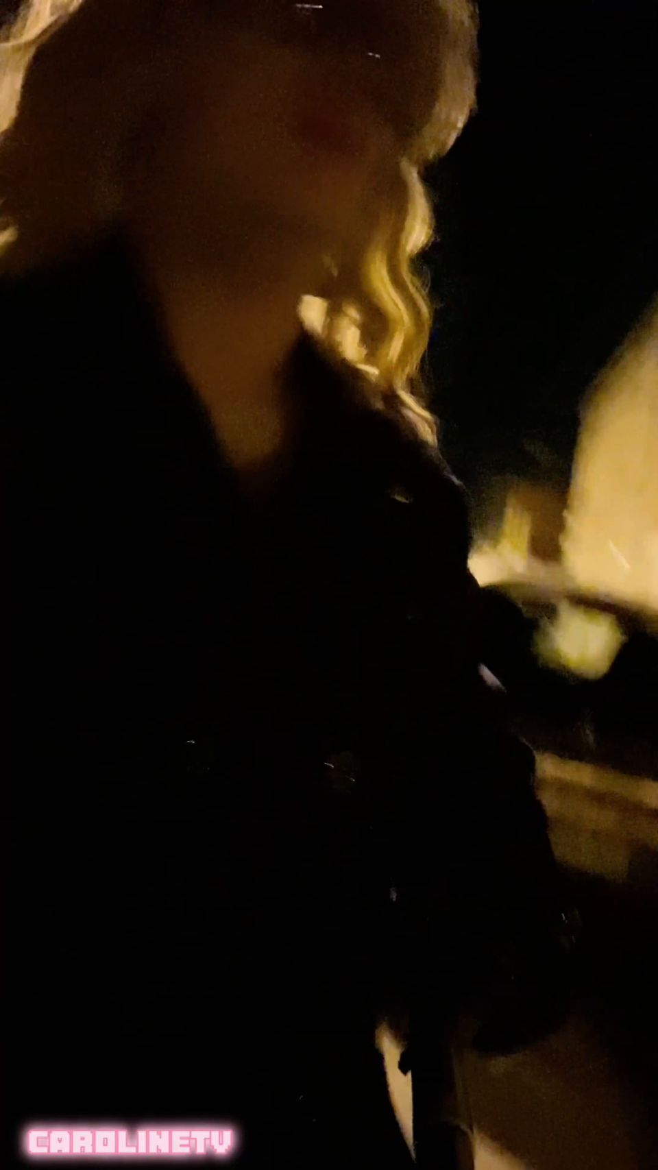CarolineTV Risky Public Ass Anal Fucking