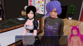 Hd Porn VTuber LewdNeko Plays Harem Hotel Part 46-0