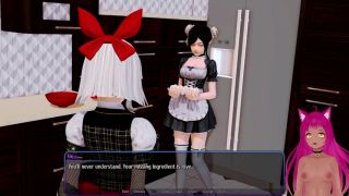 Hd Porn VTuber LewdNeko Plays Harem Hotel Part 46-7
