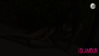 This Is Glamour 15 12 09 Isabella B Strips From Her Lingerie Outdoors BTS – Full HD - Her-2