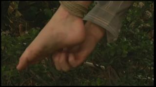 video 13 femdom stockings bdsm porn | Audrey Hollander Blindfolded and Hung in Tree in BDSM Rope Bondage | bondage-1