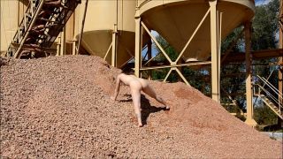 Barefoot Nudity Clementine Poulain 2017-08-13 Barefoot industrial nudity 3-6