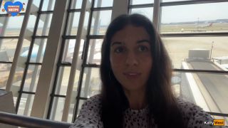 Katty West Crazy Blowjob And Cumwalk in Big Airport (Euro sex)-4